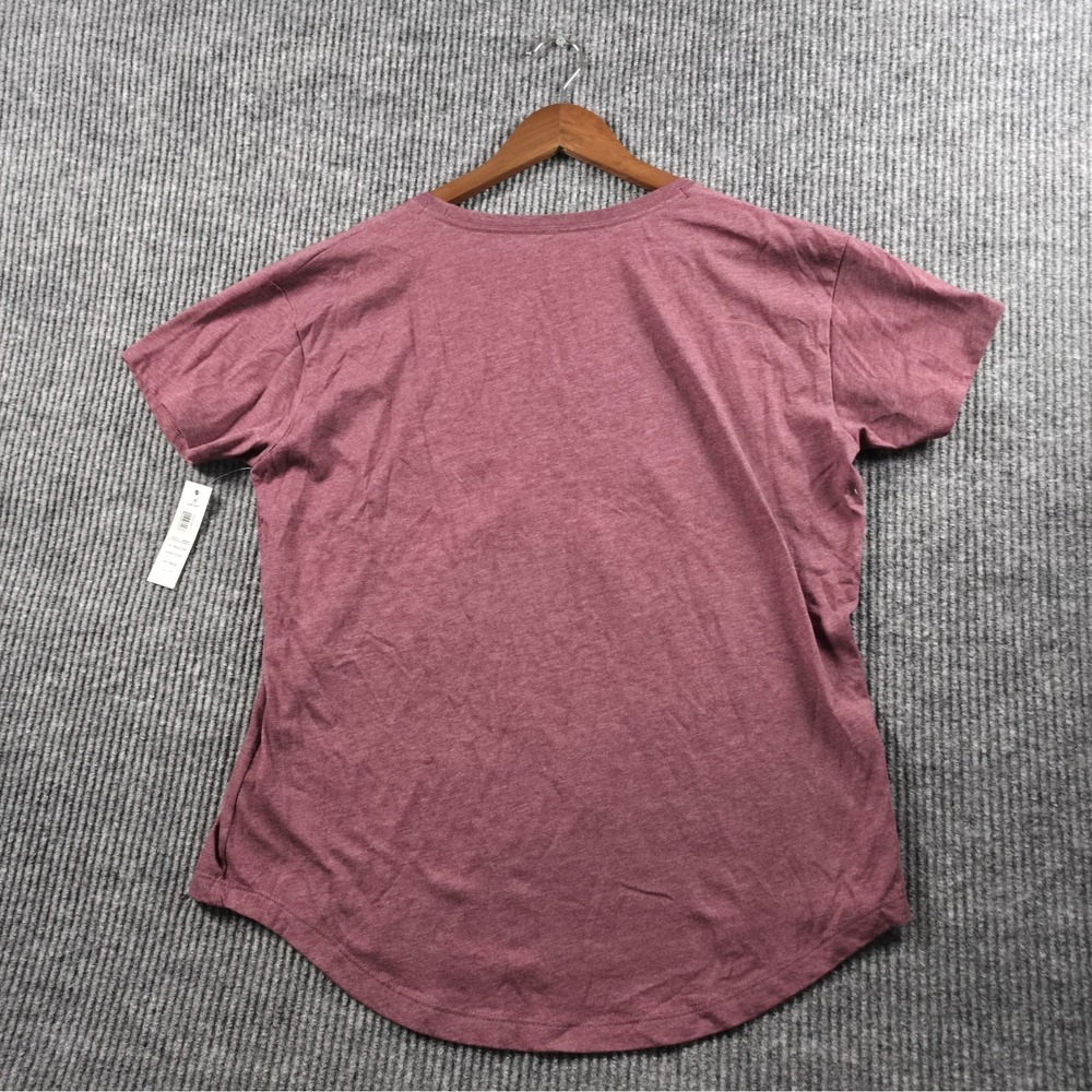NWT Ariat Cow Gal Graphic T-Shirt Womens Medium Burgundy Heather Retro Tee Shirt - Picture 3 of 9